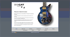 Desktop Screenshot of deadcatcustom.com