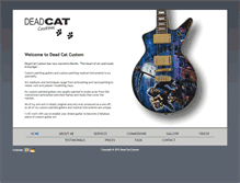 Tablet Screenshot of deadcatcustom.com